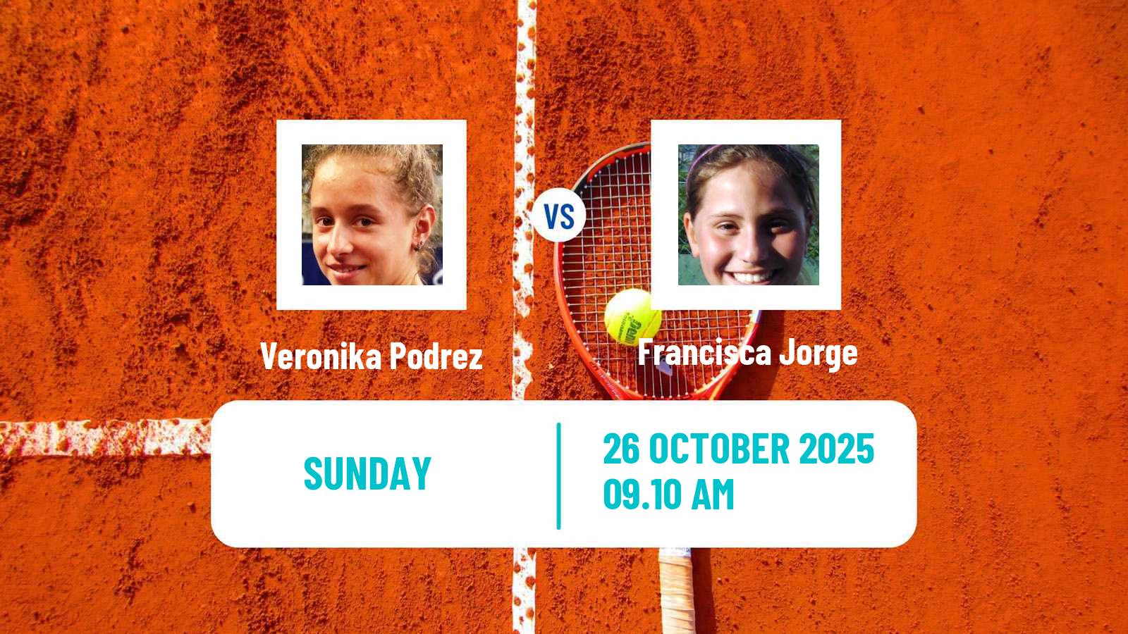 Tennis ITF W75 Poitiers Women Veronika Podrez - Francisca Jorge