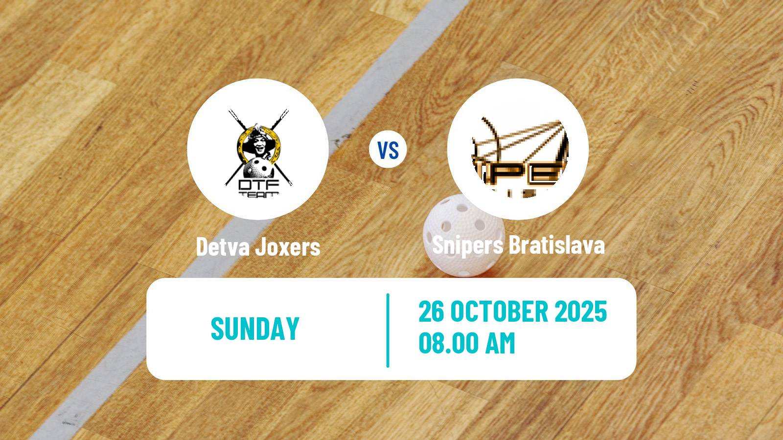 Floorball Slovak Extraliga Floorball Detva Joxers - Snipers Bratislava Floorball Slovak Extraliga Floorball Detva Joxers - Snipers Bratislava