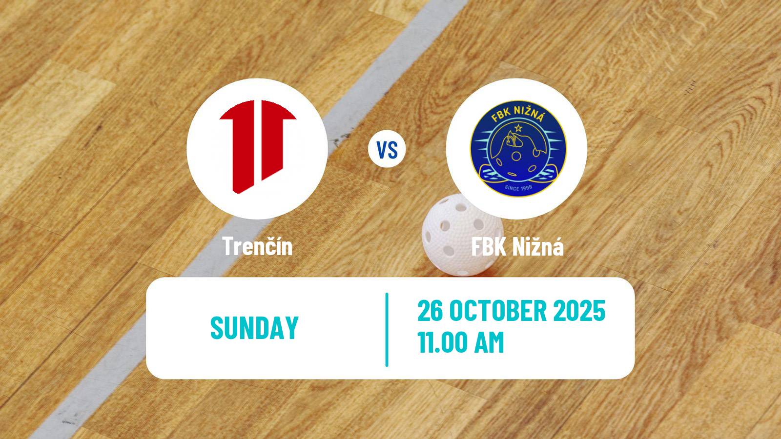 Floorball Slovak Extraliga Floorball Trenčín - Nižná