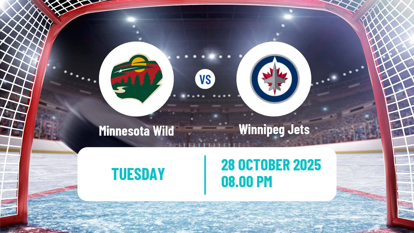 Hockey NHL Minnesota Wild - Winnipeg Jets