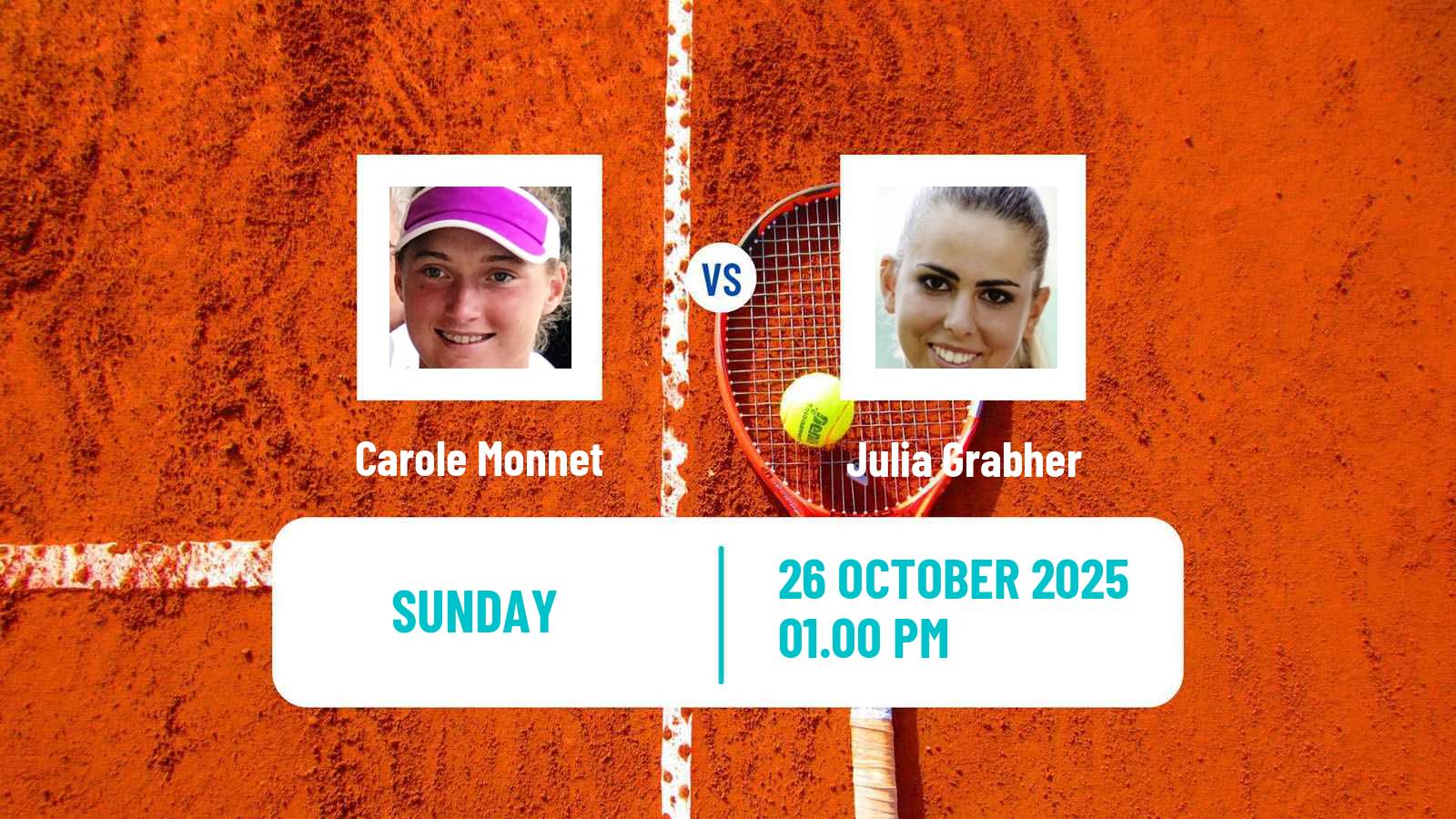 Tennis Florianopolis Challenger Women Carole Monnet - Julia Grabher