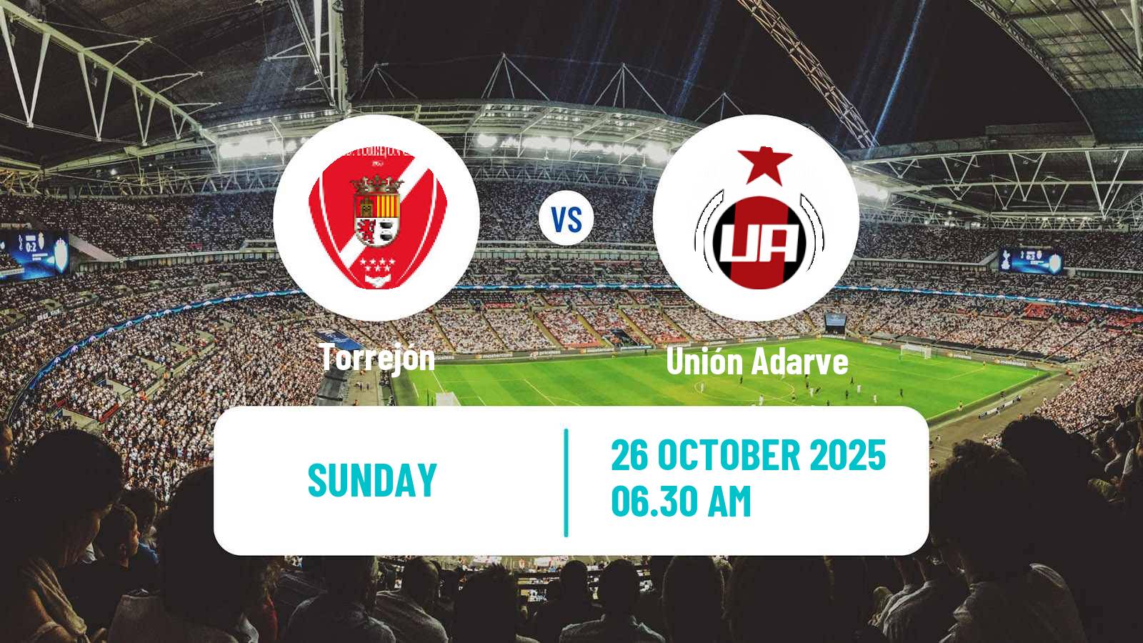 Football Spanish Tercera RFEF - Group 7 Torrejón - Unión Adarve