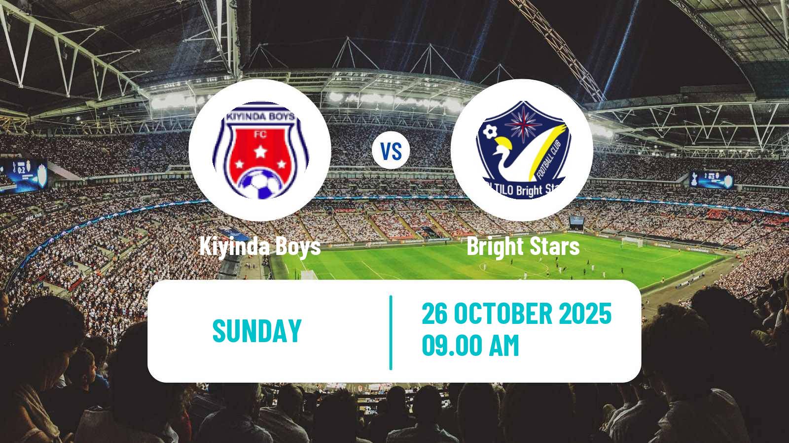 Football Uganda Big League Kiyinda Boys - Bright Stars