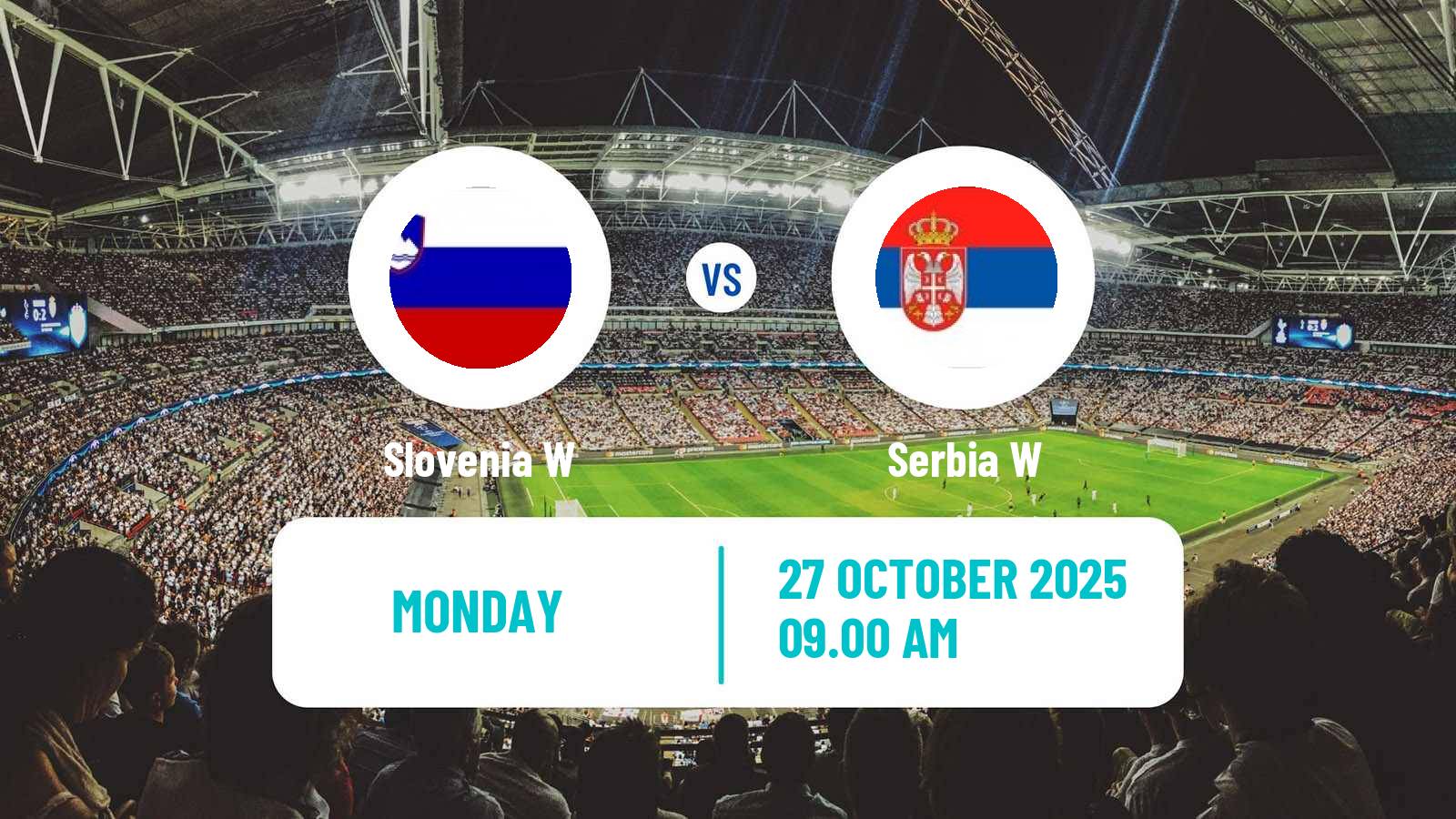 Football Friendly International Women Slovenia W - Serbia W