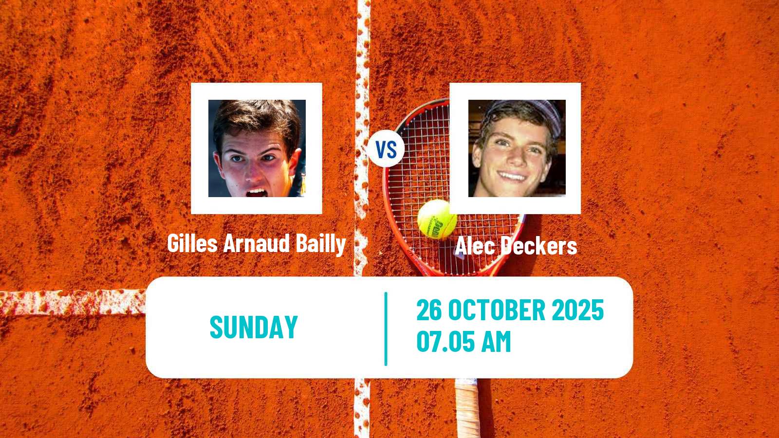 Tennis ITF M25 Sintra Men Gilles Arnaud Bailly - Alec Deckers