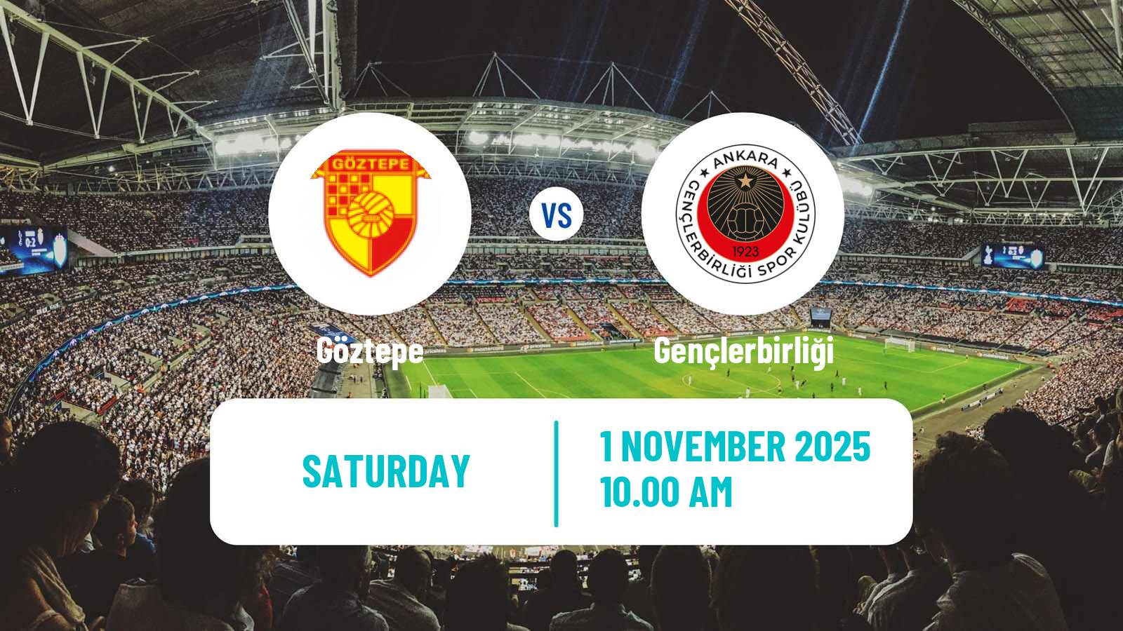 Football Turkish Super League Göztepe - Gençlerbirliği