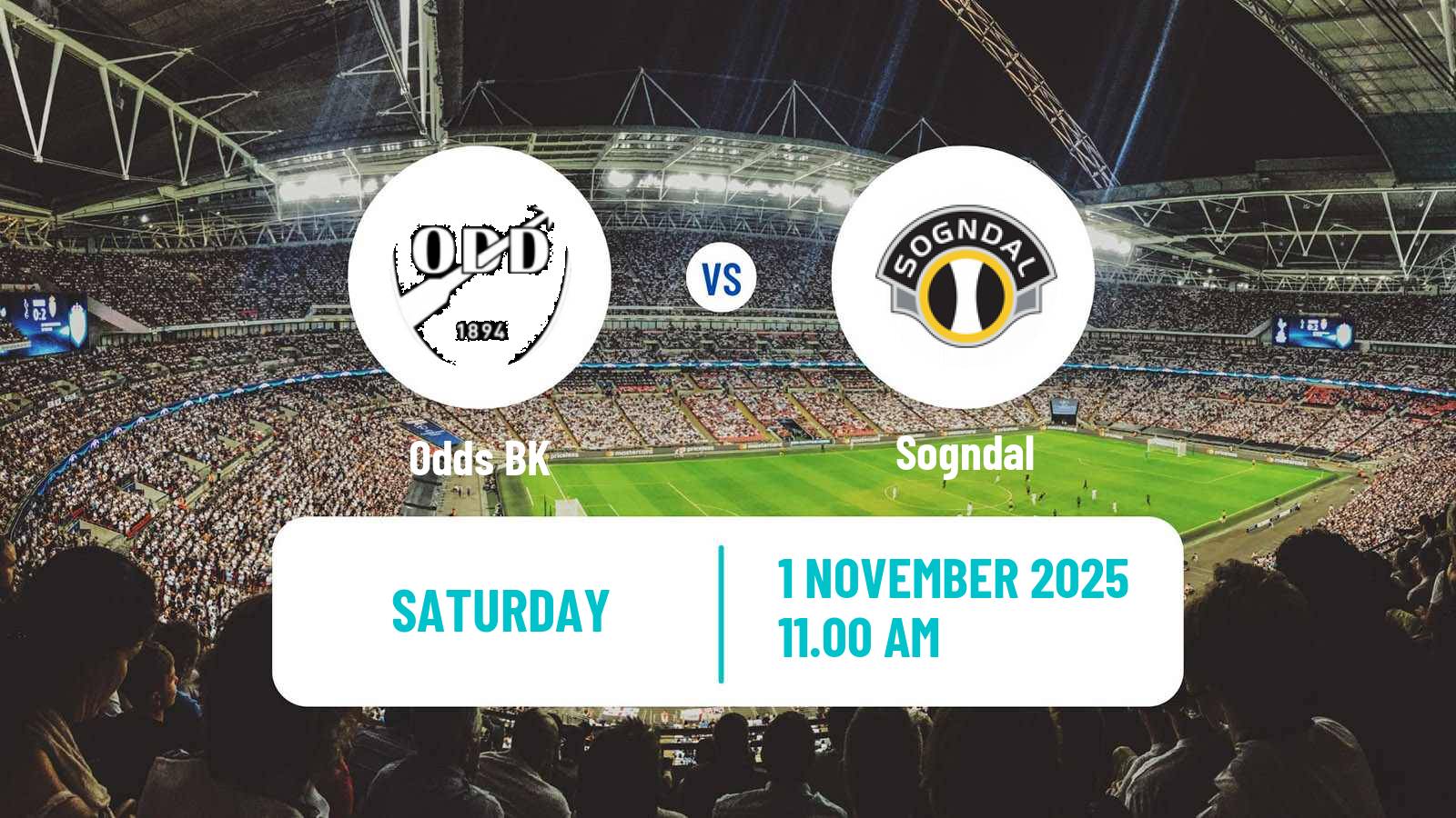 Football Norwegian Adeccoligaen Odd - Sogndal