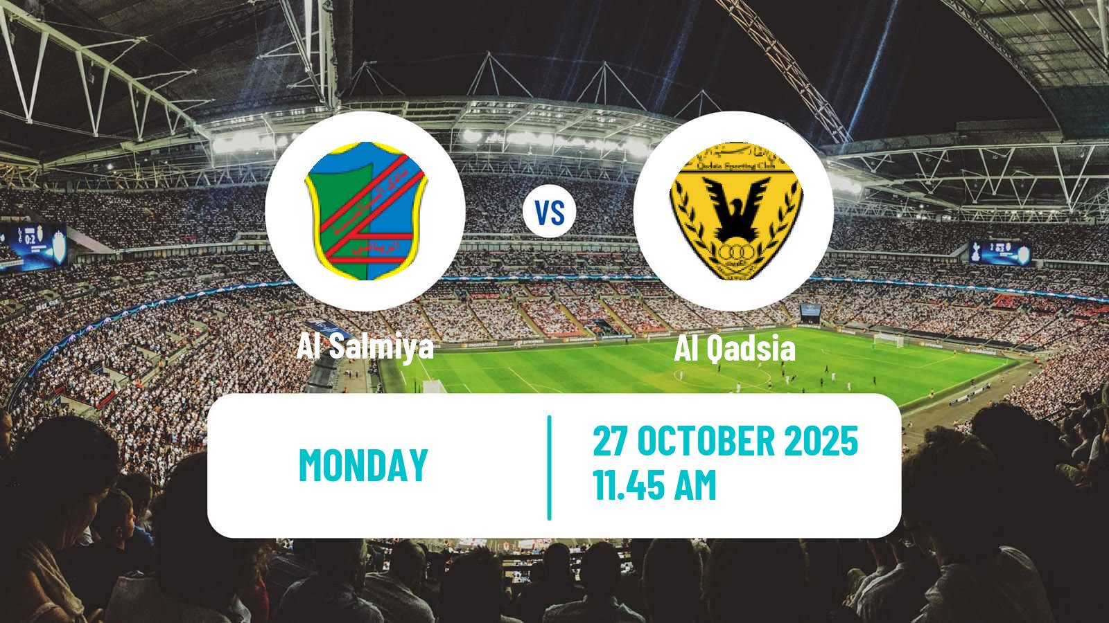 Football Kuwaiti Premier League Al Salmiya - Al Qadsia