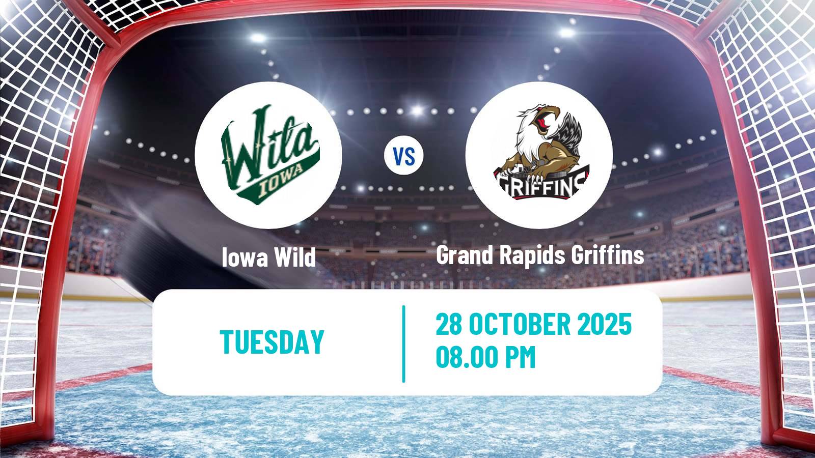 Hockey AHL Iowa Wild - Grand Rapids Griffins