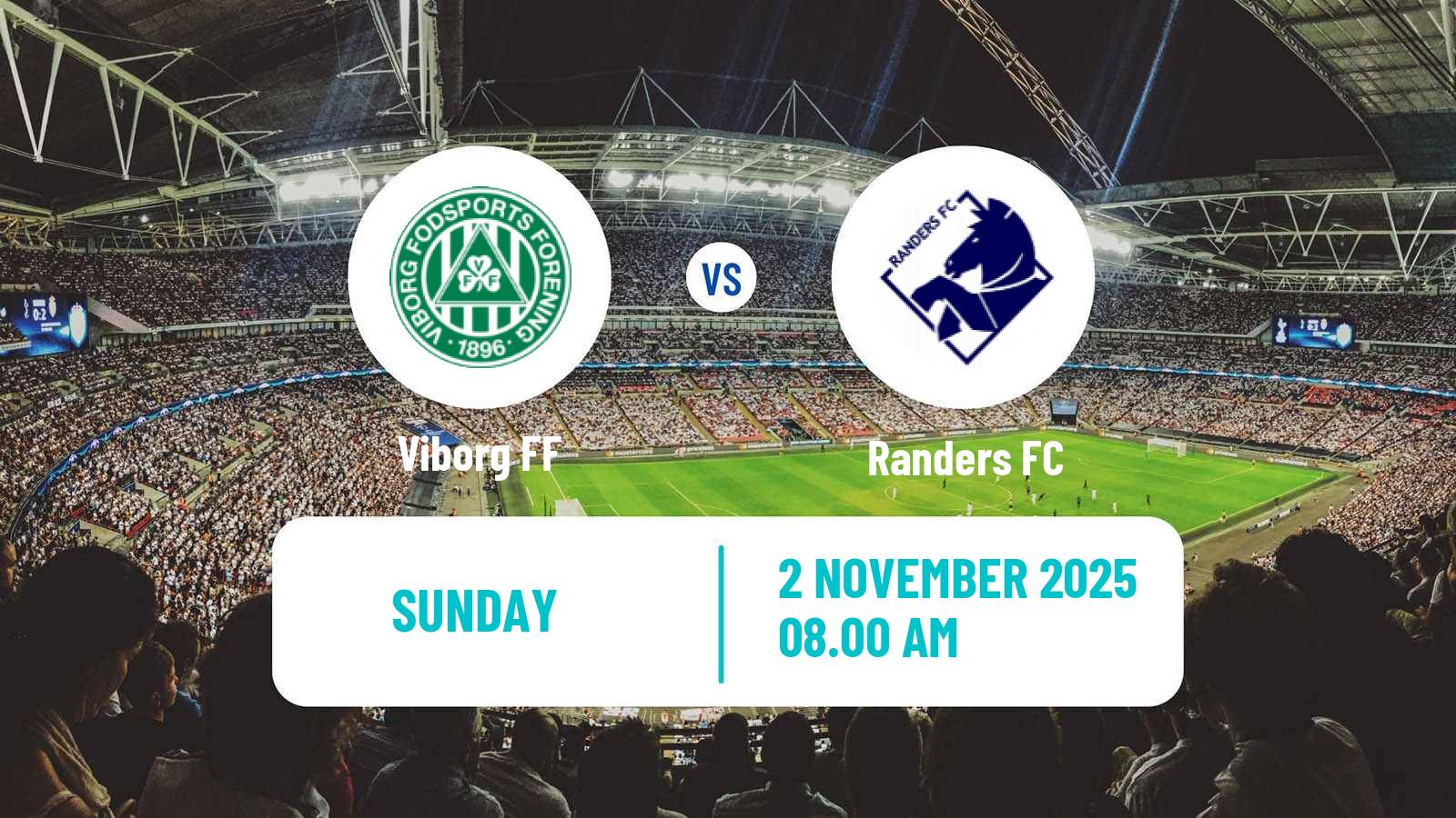 Football Danish Superliga Viborg - Randers FC