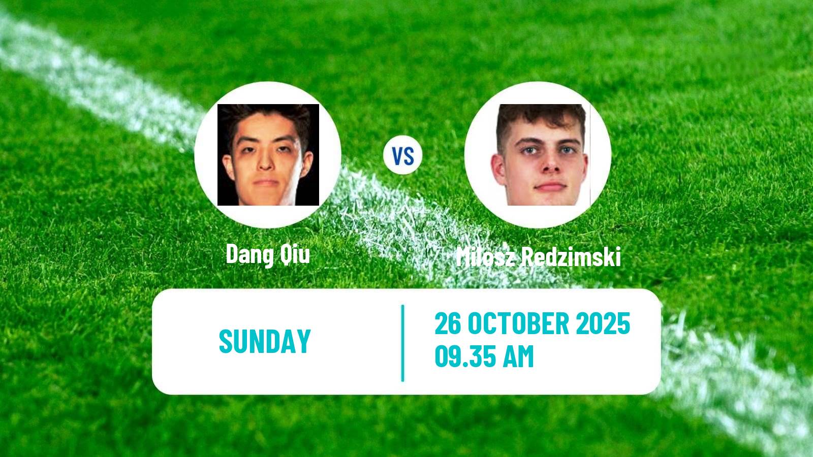 Table tennis Wtt Star Contender London Men Dang Qiu - Milosz Redzimski