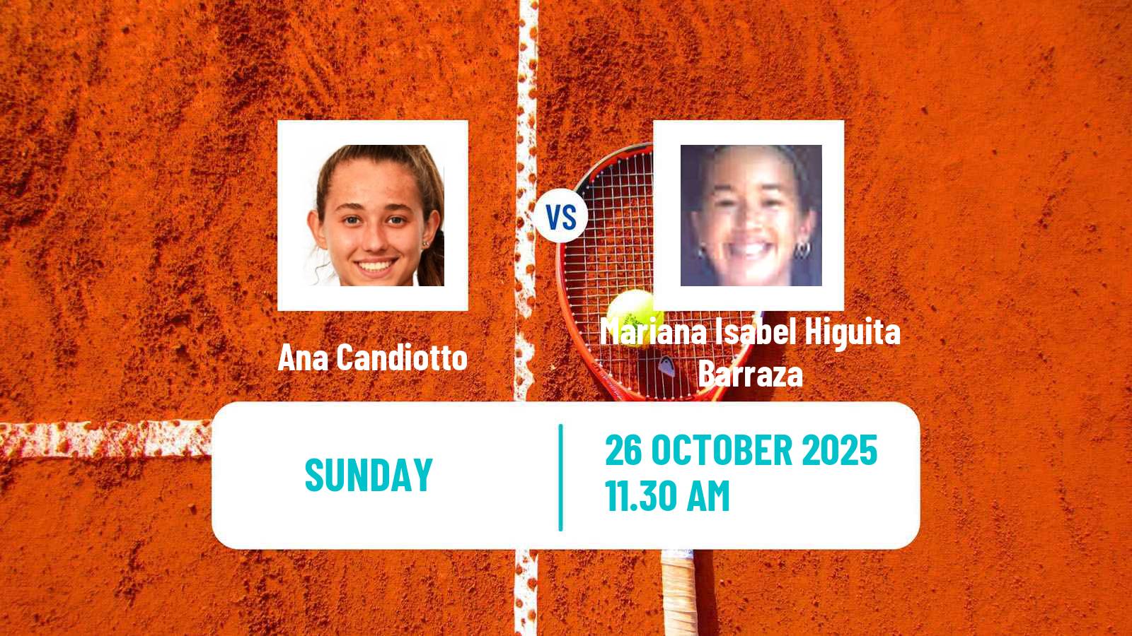 Tennis Cali Challenger Women Ana Candiotto - Mariana Isabel Higuita Barraza