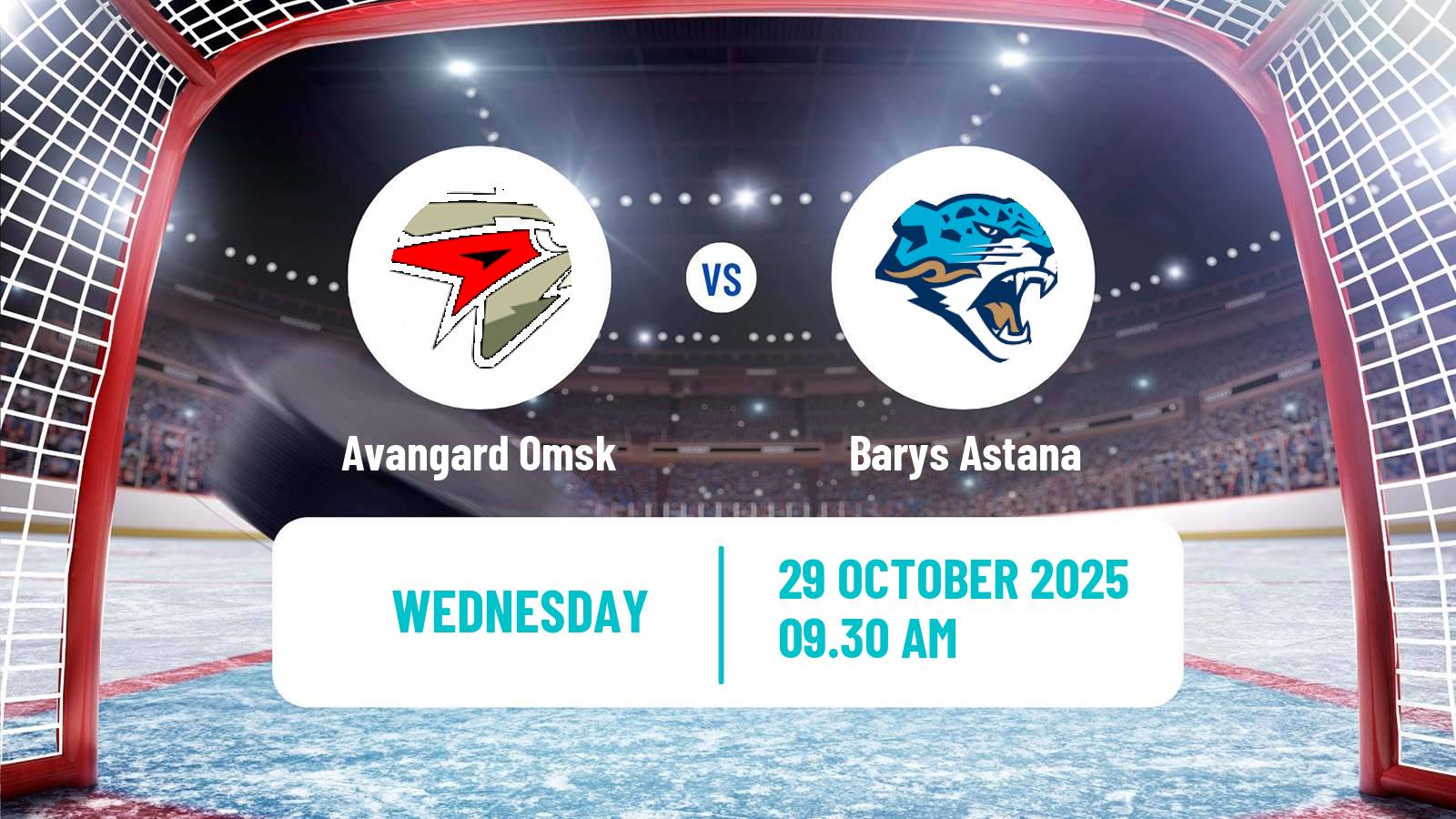 Hockey KHL Avangard Omsk - Barys Astana