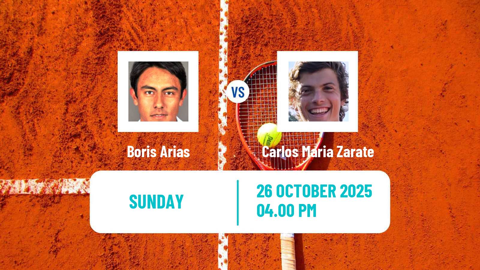 Tennis Lima 2 Challenger Men Boris Arias - Carlos Maria Zarate