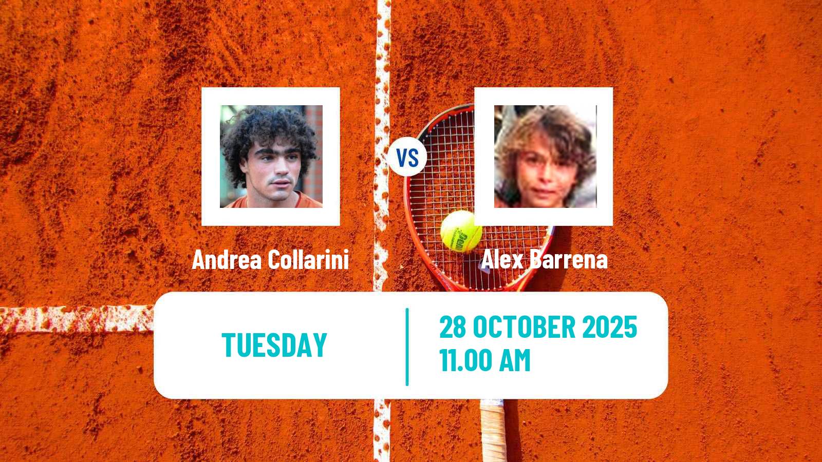 Tennis Lima 2 Challenger Men Andrea Collarini - Alex Barrena