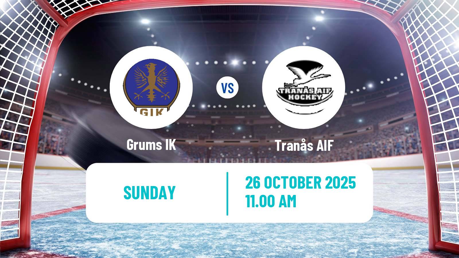 Hockey Swedish HockeyEttan Sodra Grums - Tranås