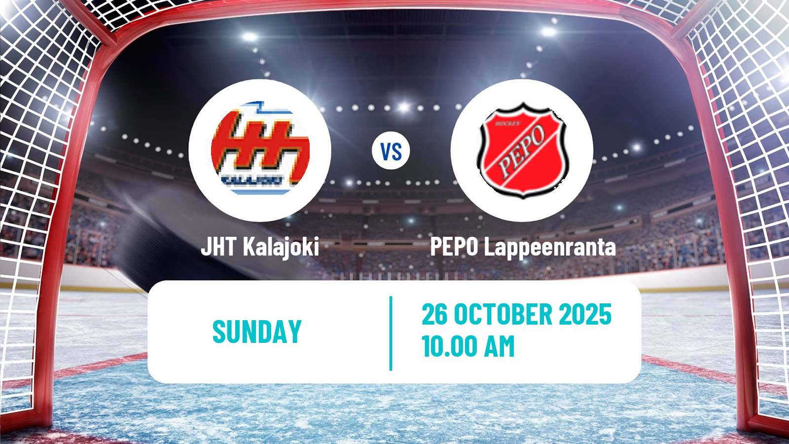 Hockey Finnish Suomi-sarja JHT Kalajoki - PEPO Lappeenranta