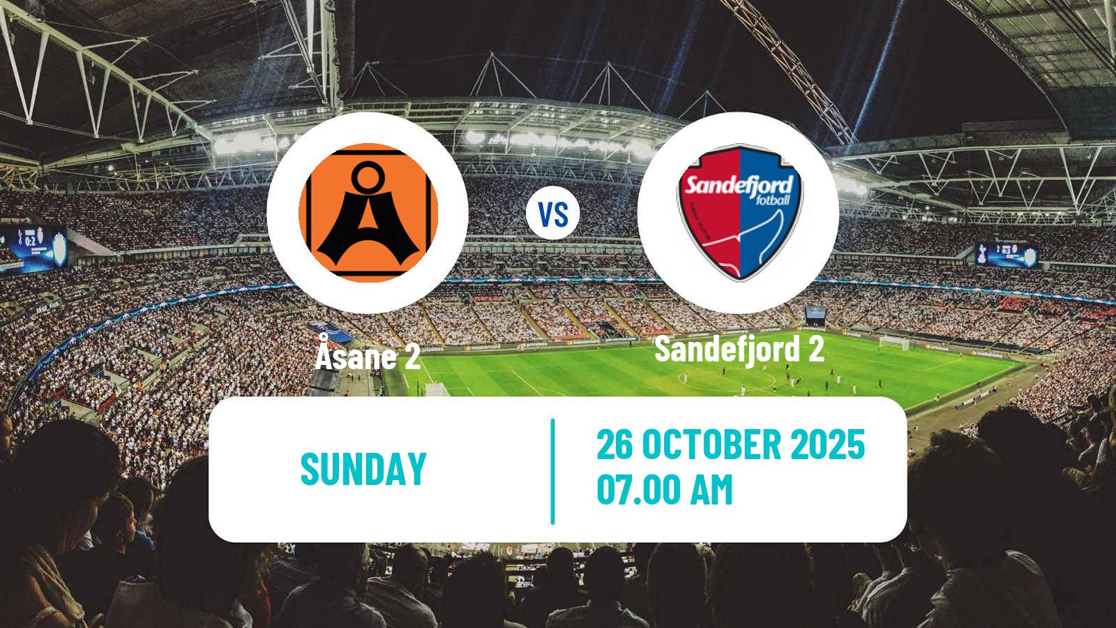 Football Norwegian Division 3 - Group 4 Åsane 2 - Sandefjord 2