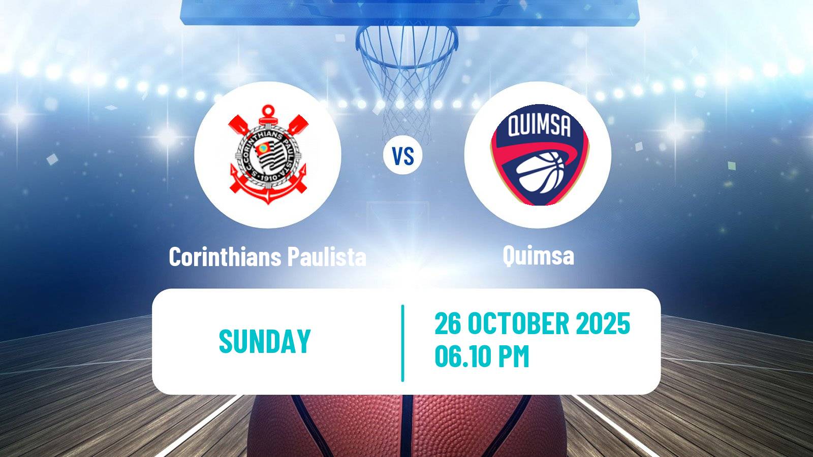 Basketball Basketball South American League Corinthians Paulista - Quimsa