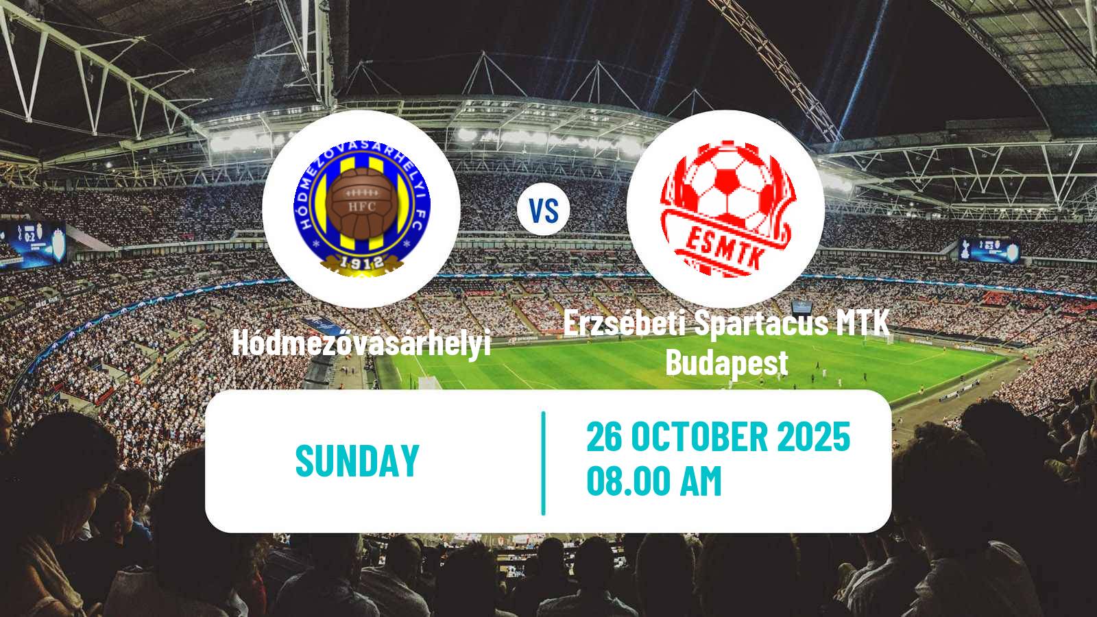 Football Hungarian NB III Southeast Hódmezővásárhelyi - Erzsébeti Spartacus MTK Budapest