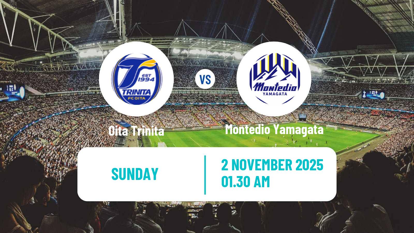Football Japan J2 League Oita Trinita - Montedio Yamagata
