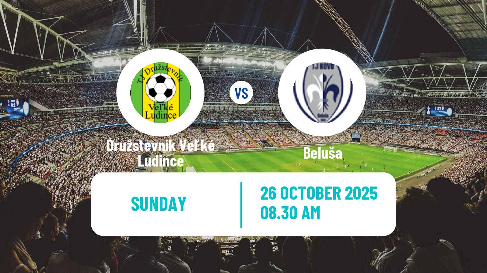 Football Slovak 3 Liga West Družstevník Veľké Ludince - Beluša