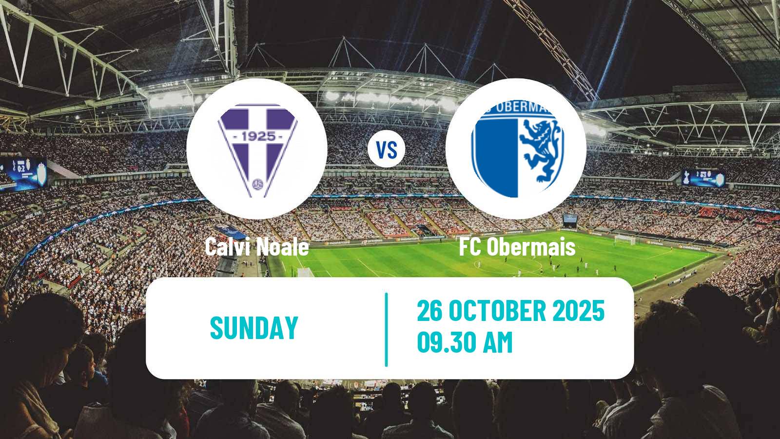 Football Italian Serie D - Group C Calvi Noale - Obermais