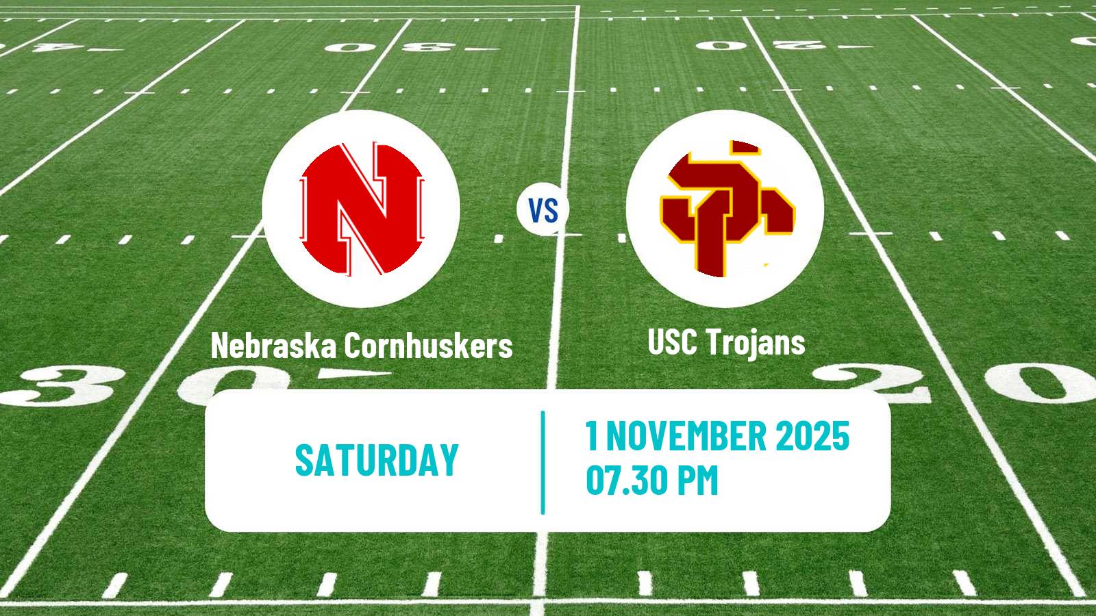 American football NCAA College Football Nebraska Cornhuskers - USC Trojans
