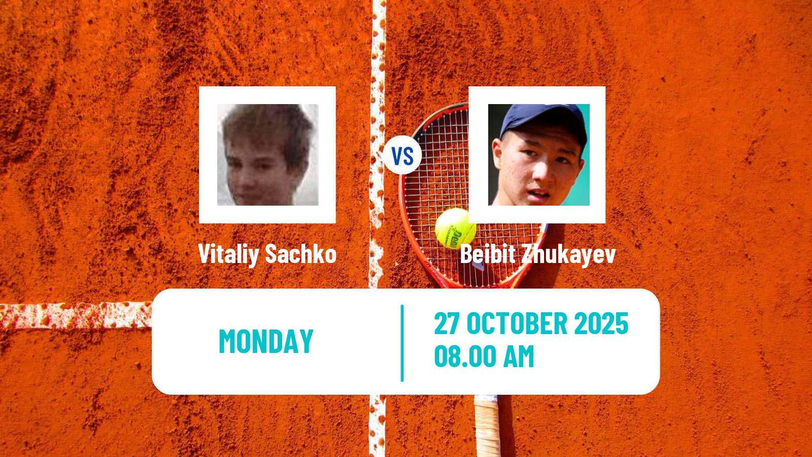 Tennis Bratislava 2 Challenger Men Vitaliy Sachko - Beibit Zhukayev