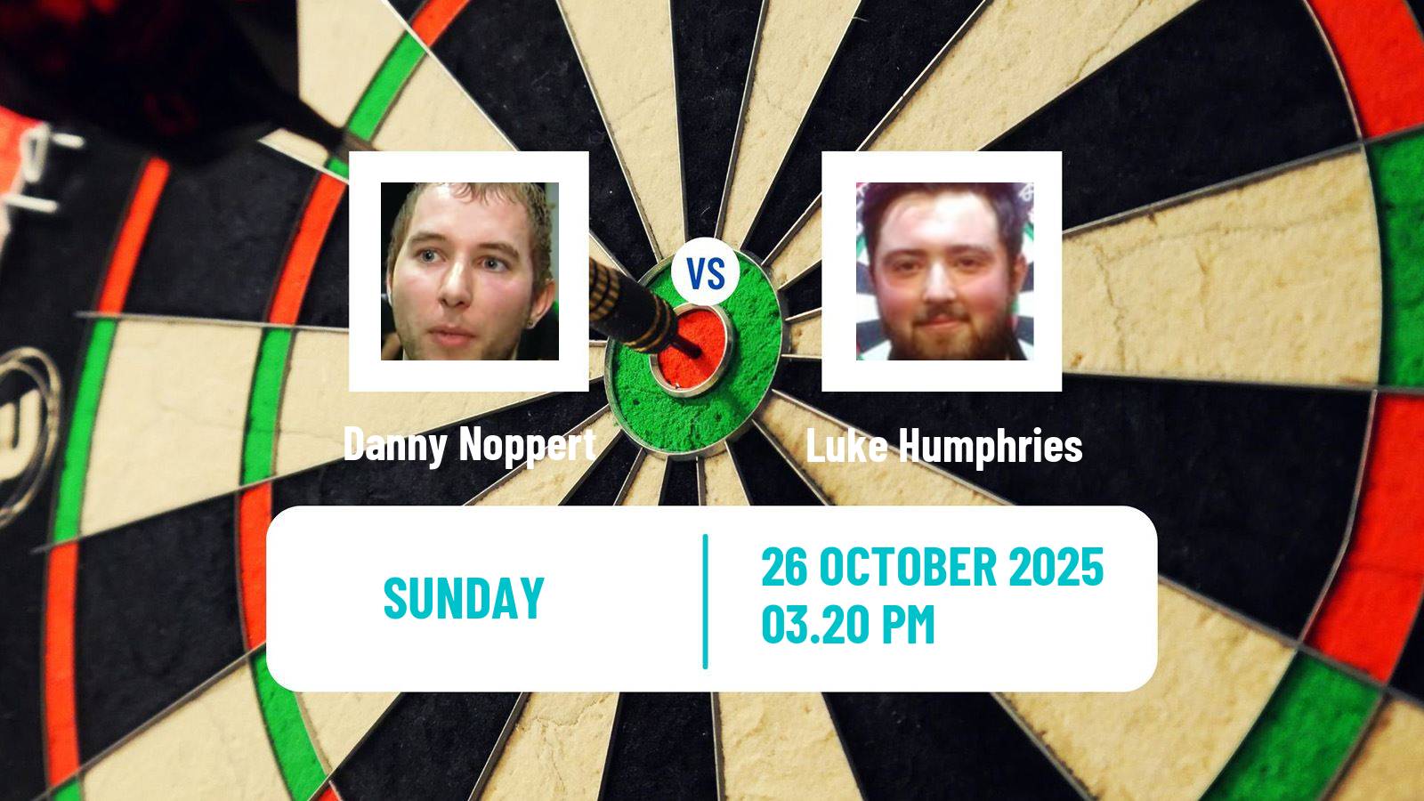 Darts European Championship Danny Noppert - Luke Humphries