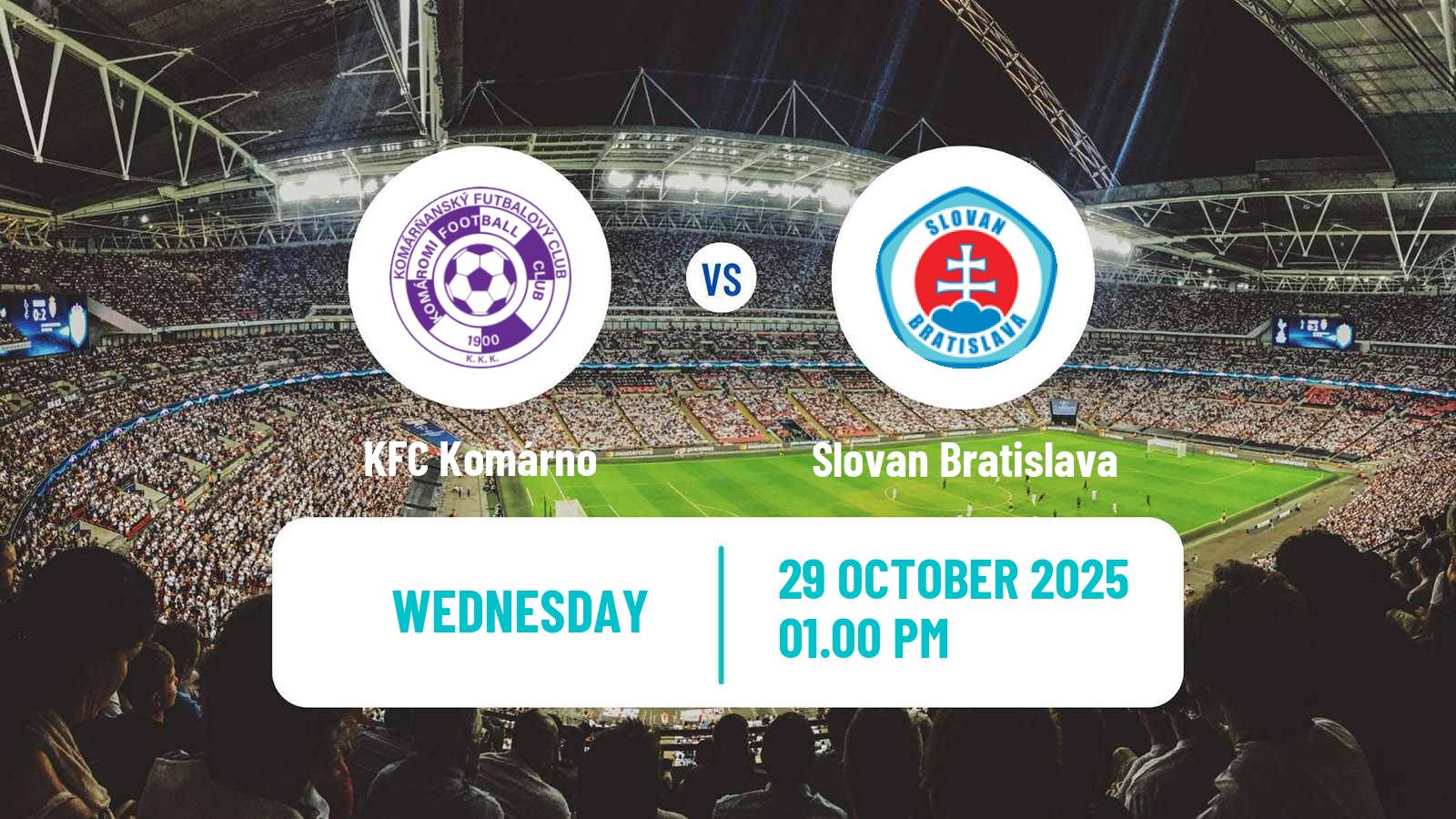 Football Slovak Superliga Komárno - Slovan Bratislava