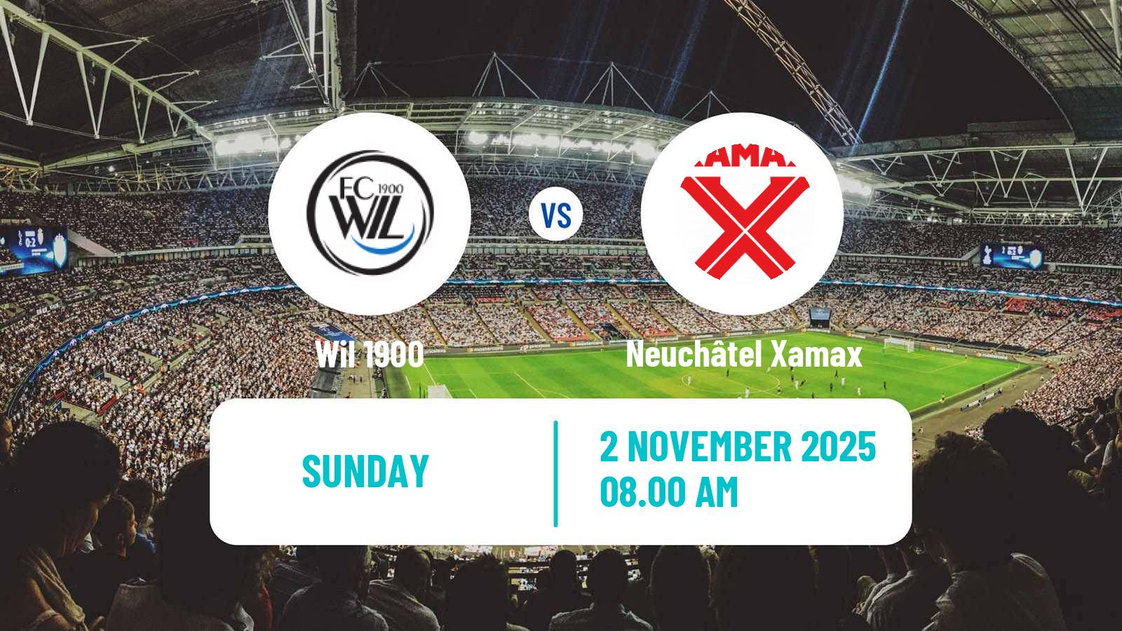 Football Swiss Challenge League Wil 1900 - Neuchâtel Xamax
