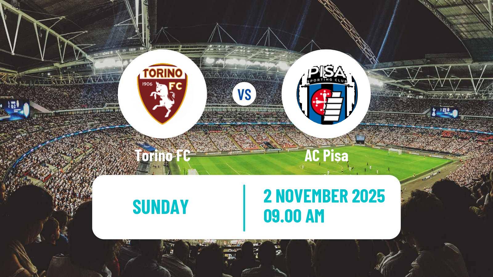 Football Italian Serie A Torino - Pisa