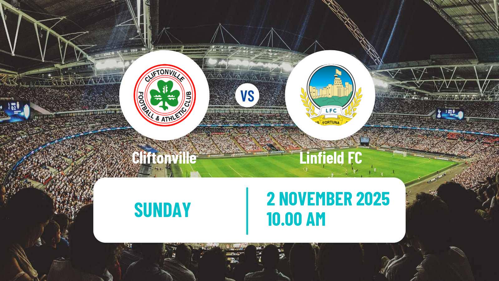 Football Northern Irish Premiership Cliftonville - Linfield