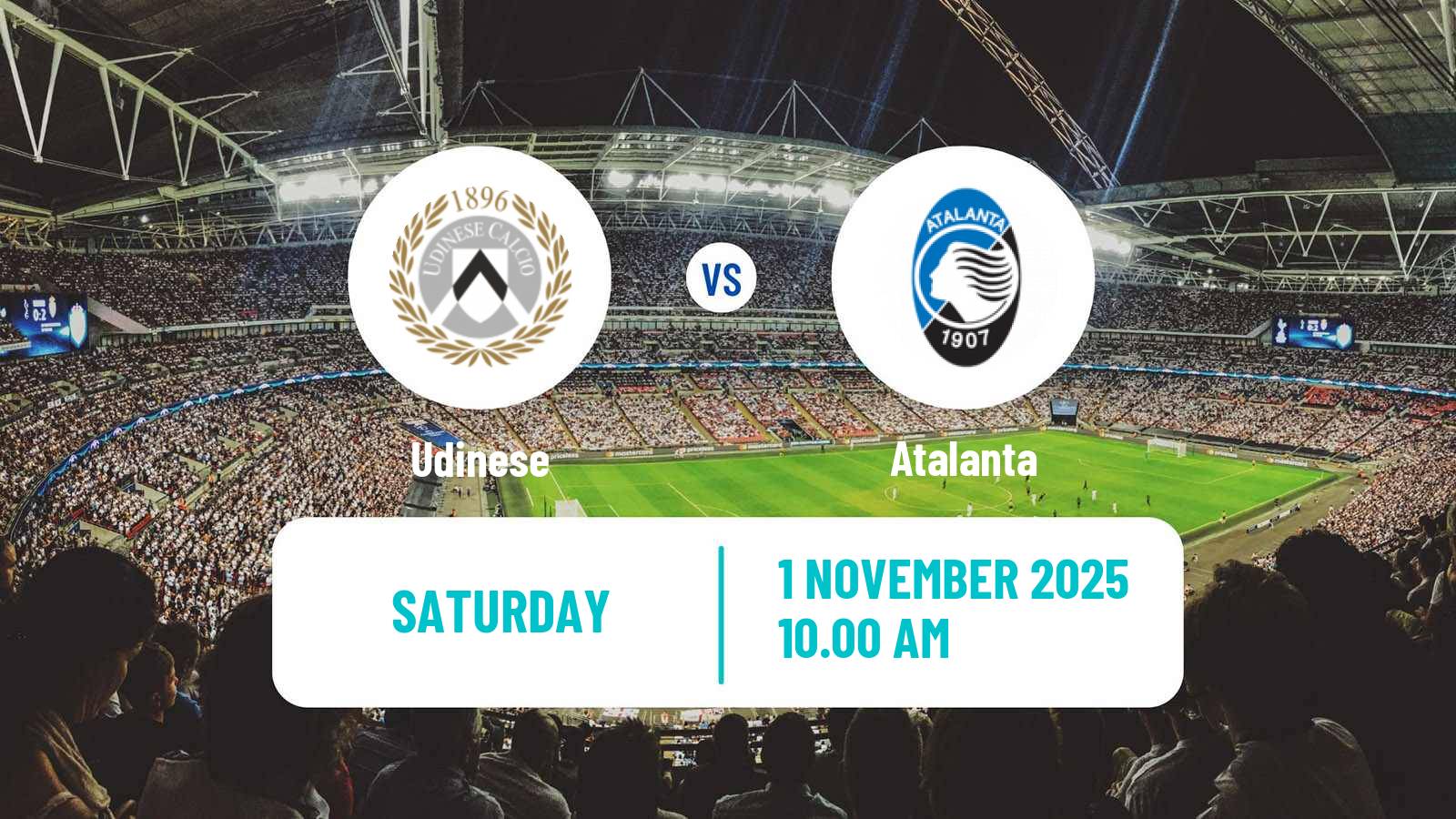 Football Italian Serie A Udinese - Atalanta