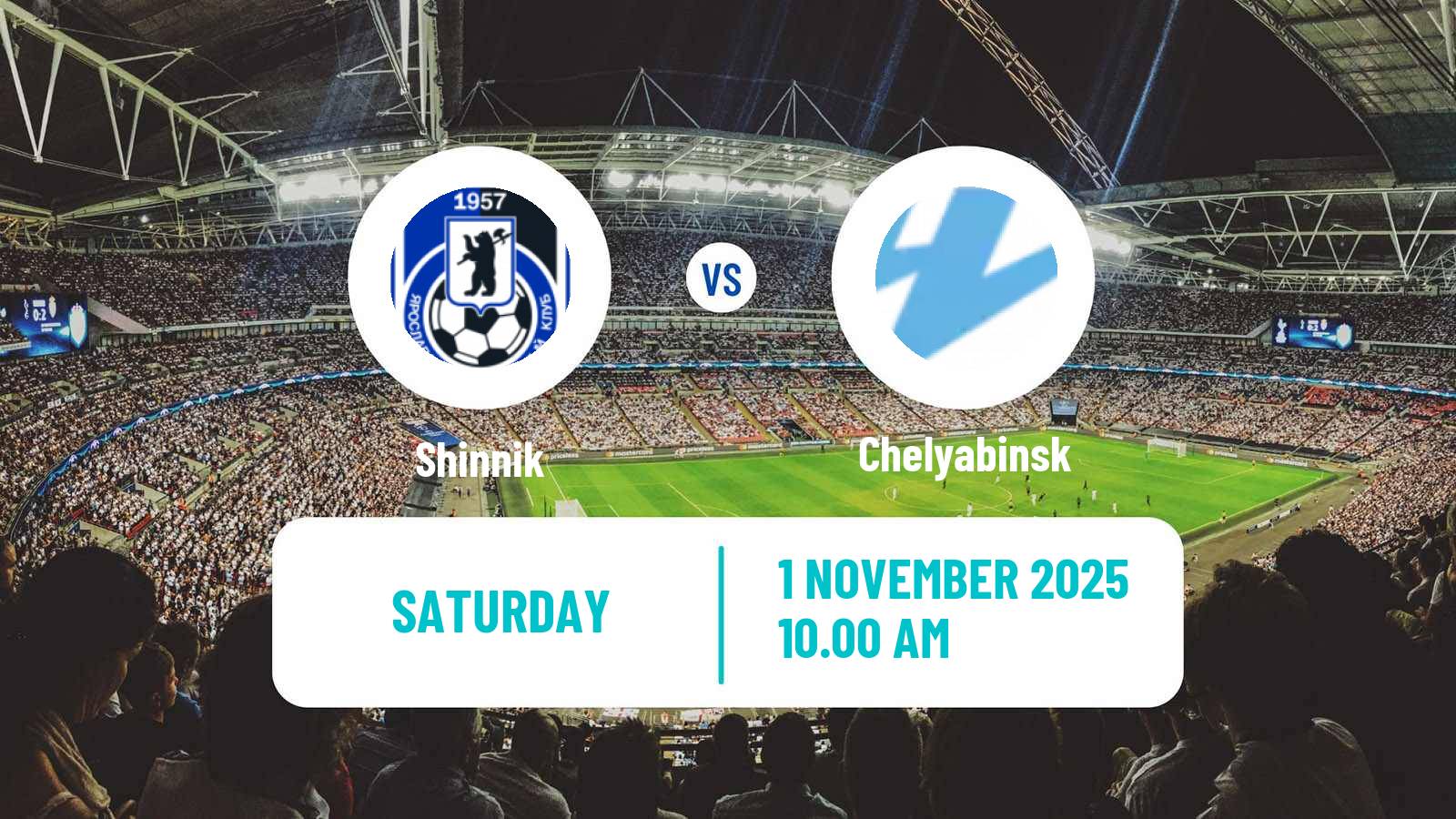 Football Russian FNL Shinnik - Chelyabinsk