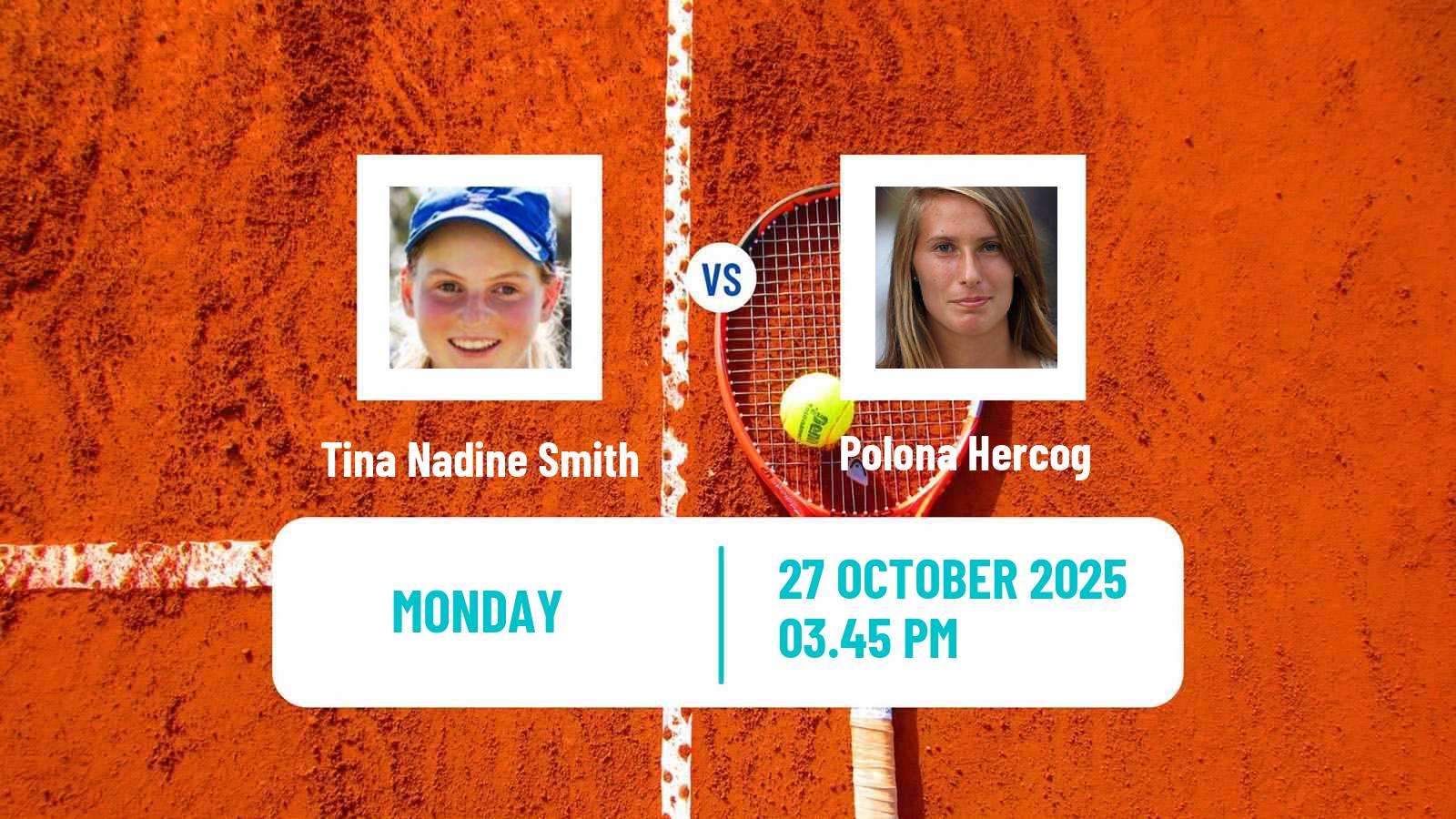 Tennis Cali Challenger Women Tina Nadine Smith - Polona Hercog
