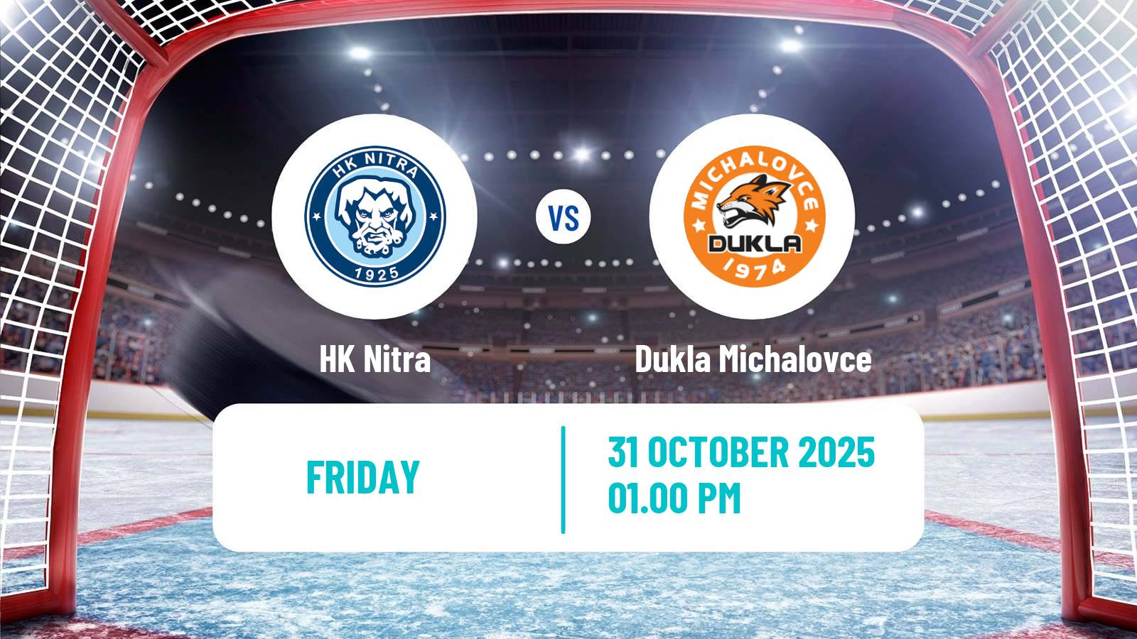 Hockey Slovak Extraliga Nitra - Dukla Michalovce