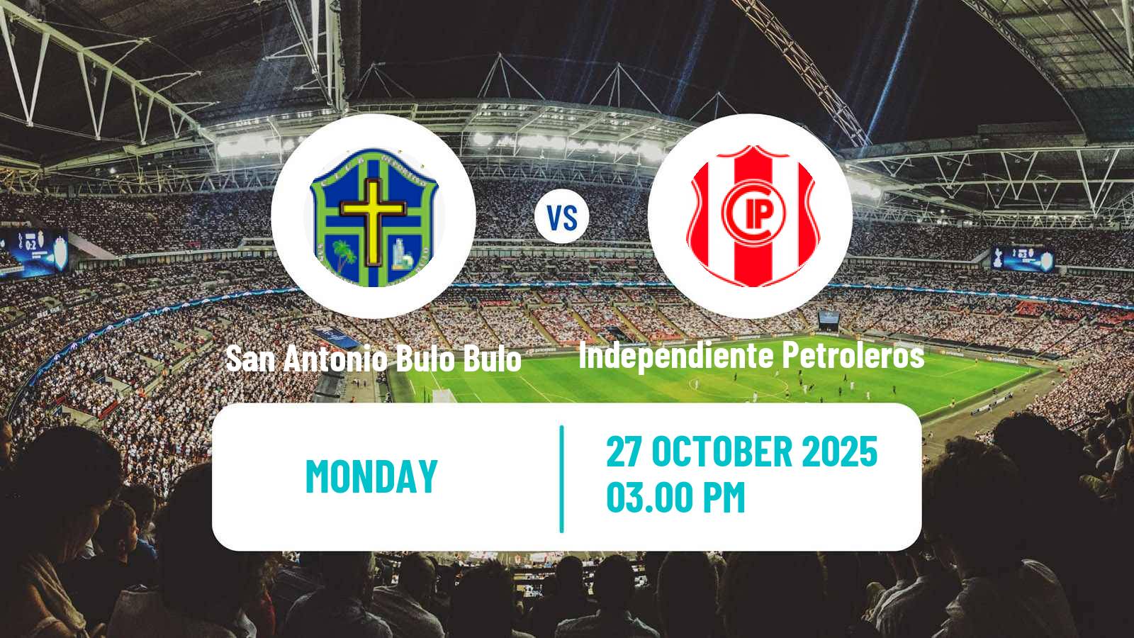 Football Bolivian League Cup San Antonio Bulo Bulo - Independiente Petroleros