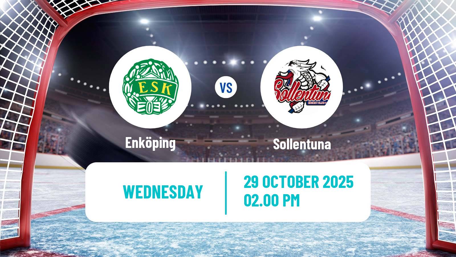 Hockey Swedish HockeyEttan Norra Enköping - Sollentuna