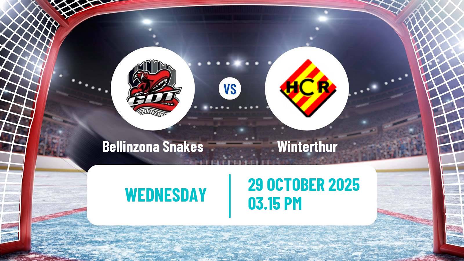 Hockey Swiss League Hockey Bellinzona Snakes - Winterthur