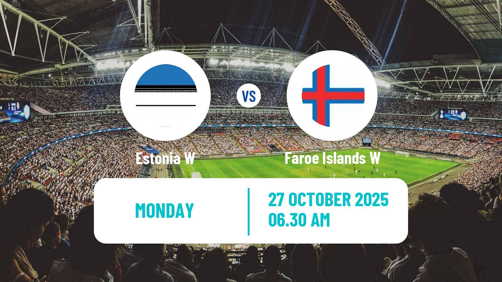 Football Friendly International Women Estonia W - Faroe Islands W