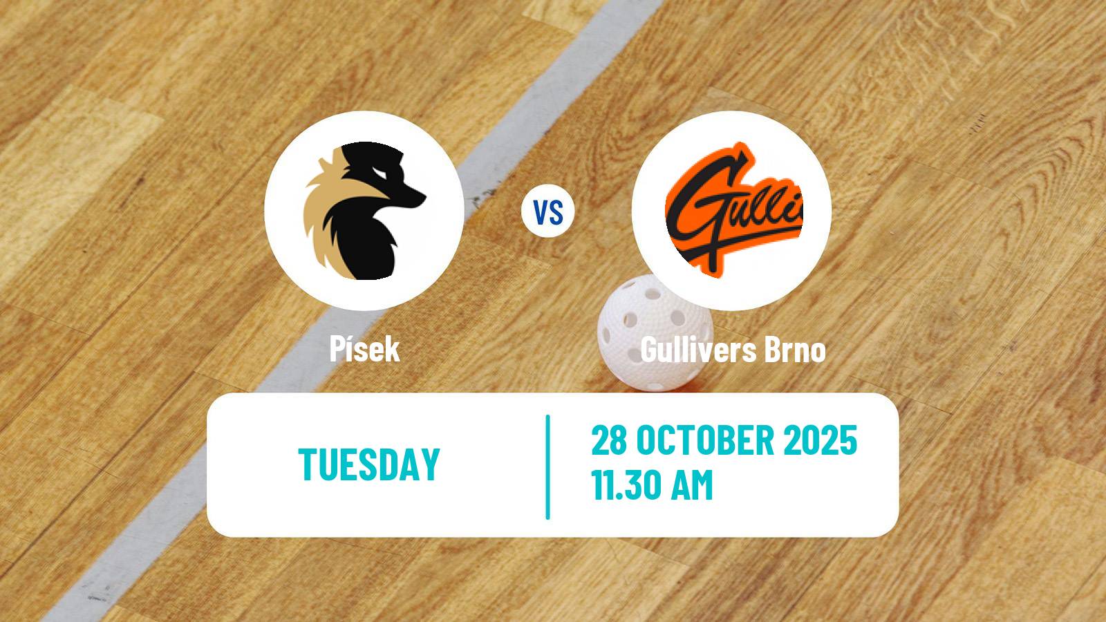 Floorball Czech 1 Liga Floorball Písek - Gullivers Brno