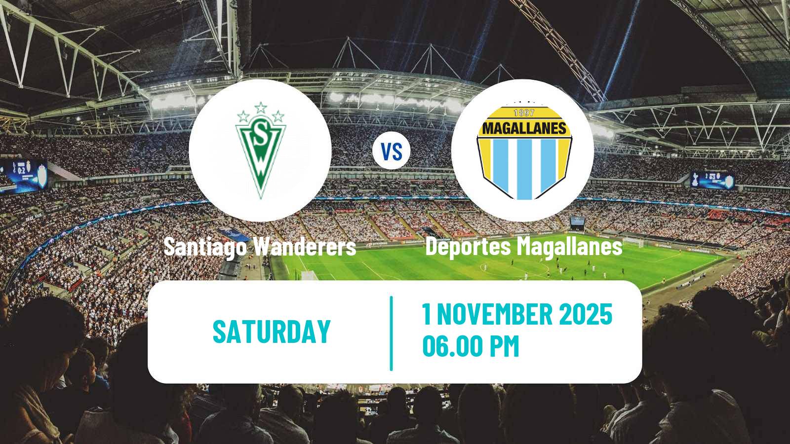 Football Chilean Primera B Santiago Wanderers - Deportes Magallanes