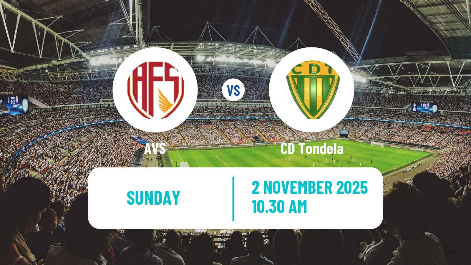 Football Liga Portugal AVS - Tondela