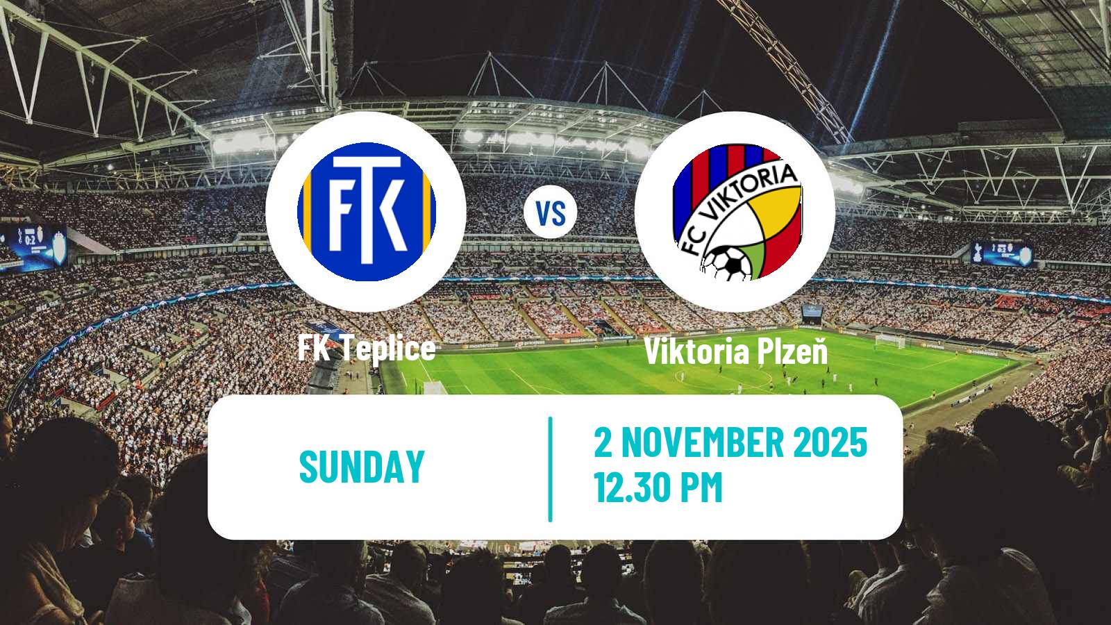 Football Czech 1 Liga Teplice - Viktoria Plzeň