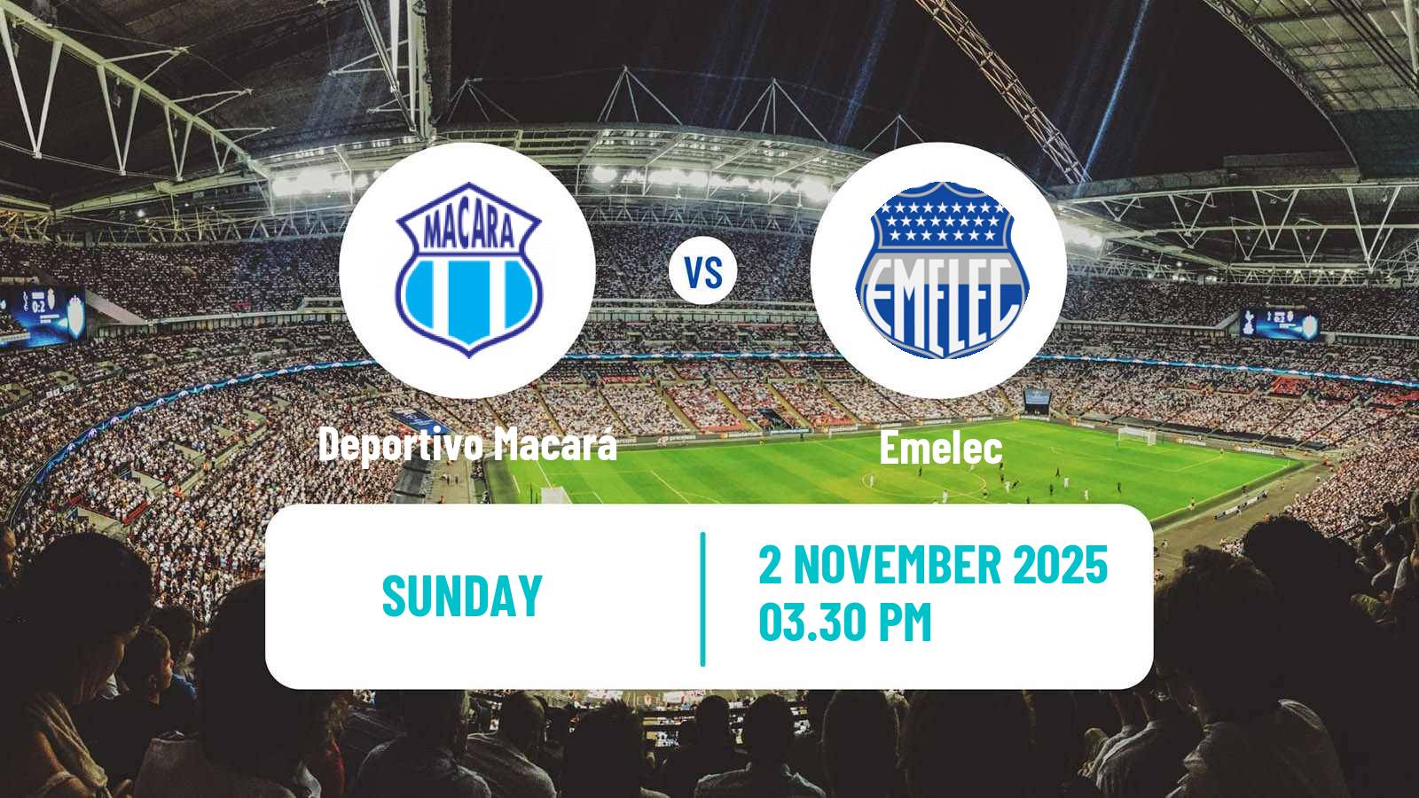 Football Ecuadorian Liga Pro Deportivo Macará - Emelec