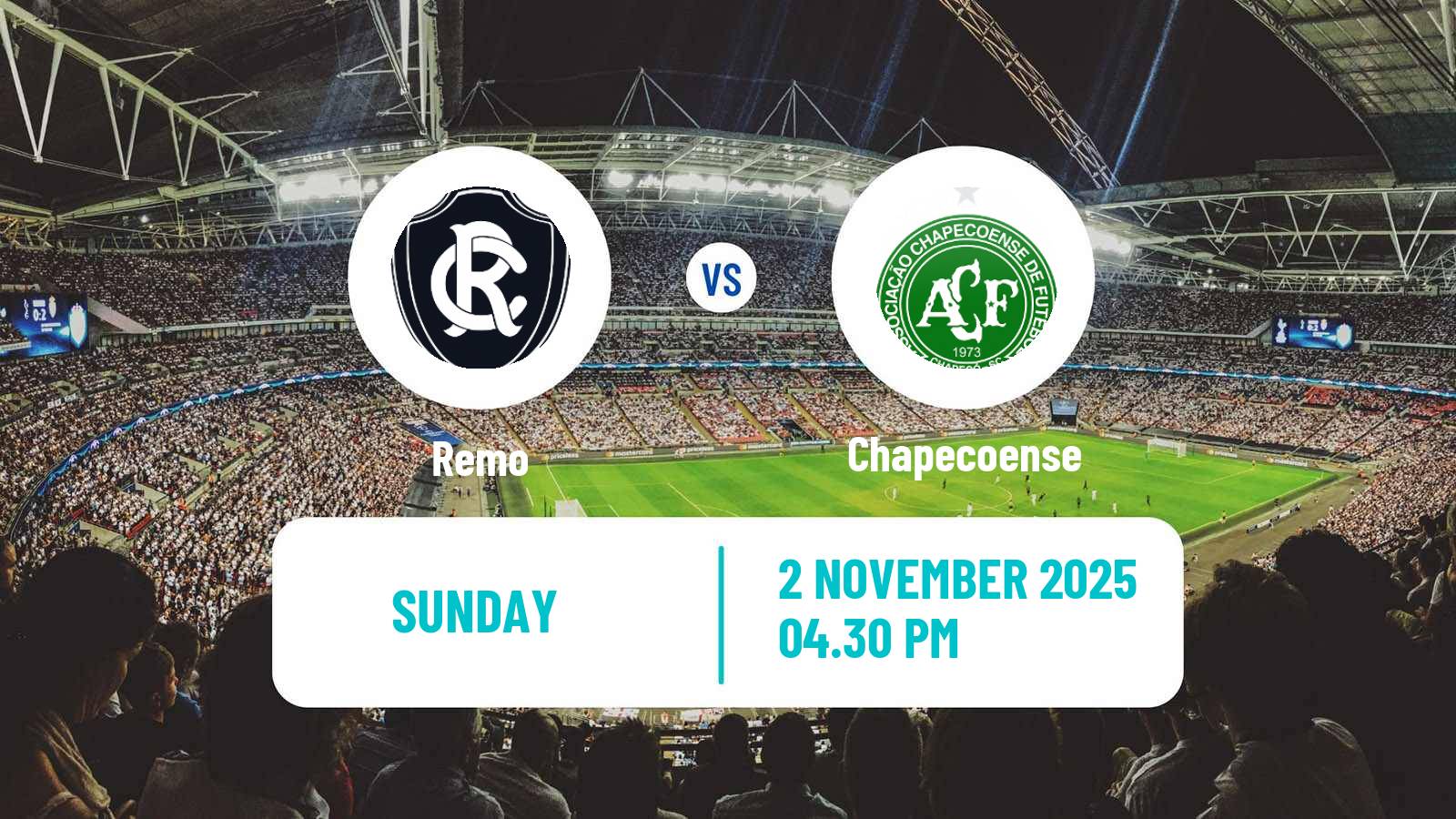 Football Brazilian Serie B Remo - Chapecoense