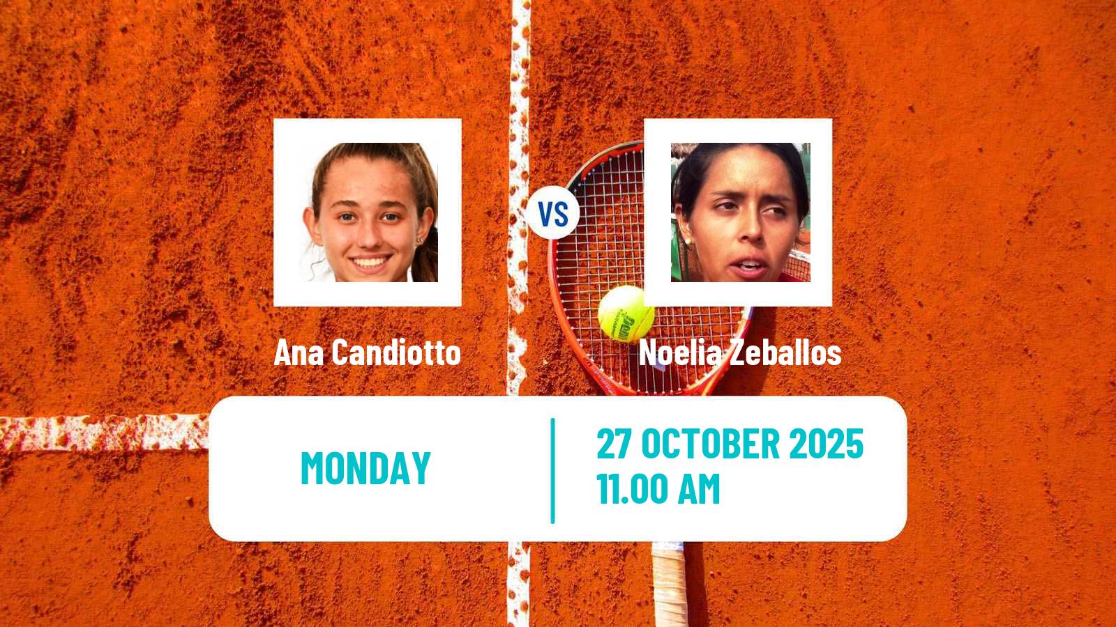 Tennis Cali Challenger Women Ana Candiotto - Noelia Zeballos