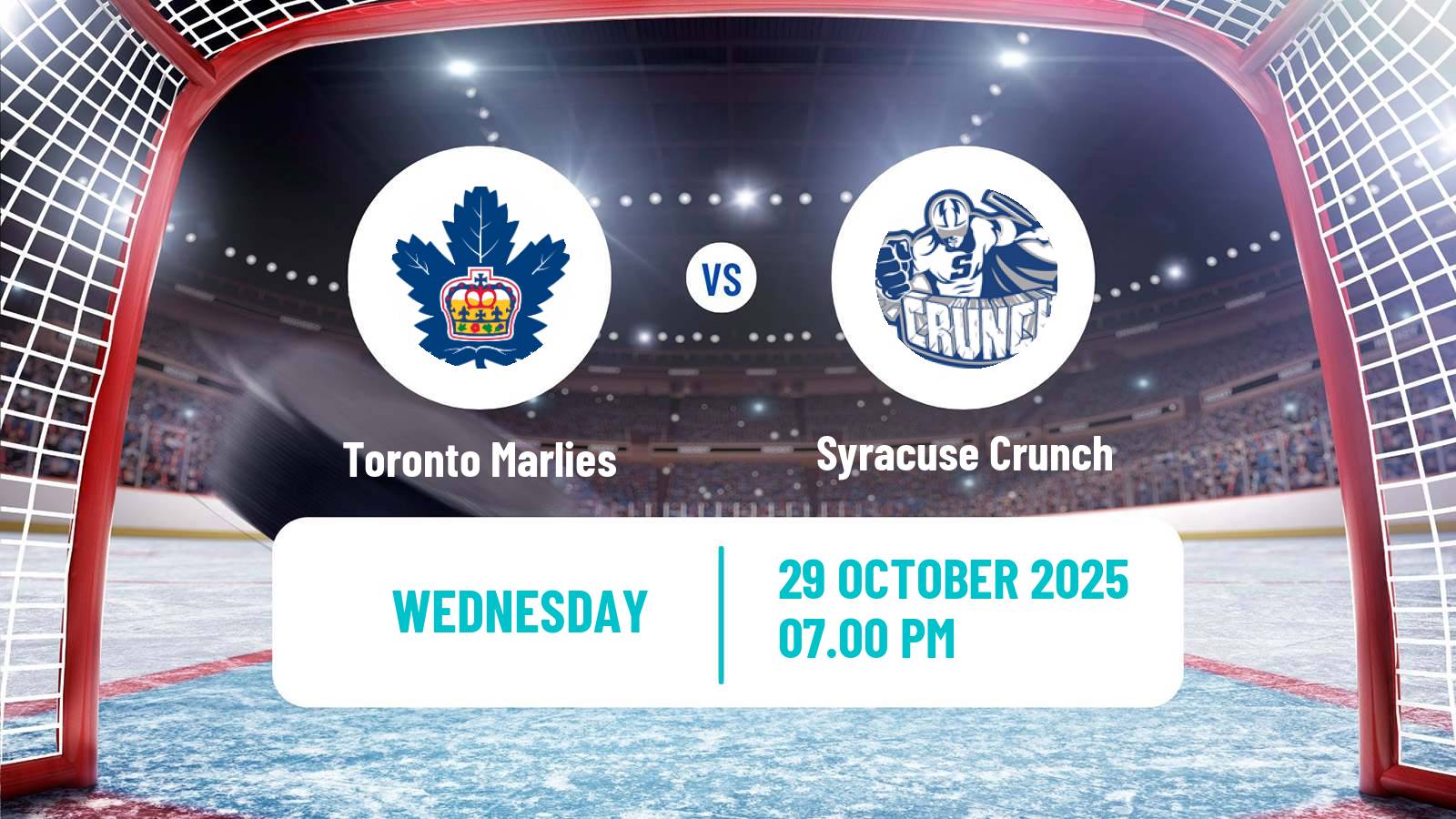Hockey AHL Toronto Marlies - Syracuse Crunch